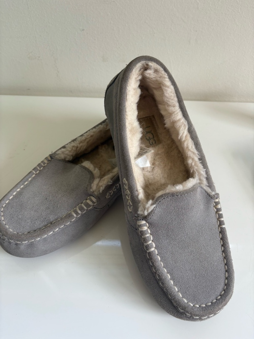 UGG Women’s Gray Slip ons, shoes